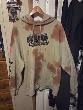 anime naruto lot of 3 hooded sweatshirts  new with tags and some with out tags
